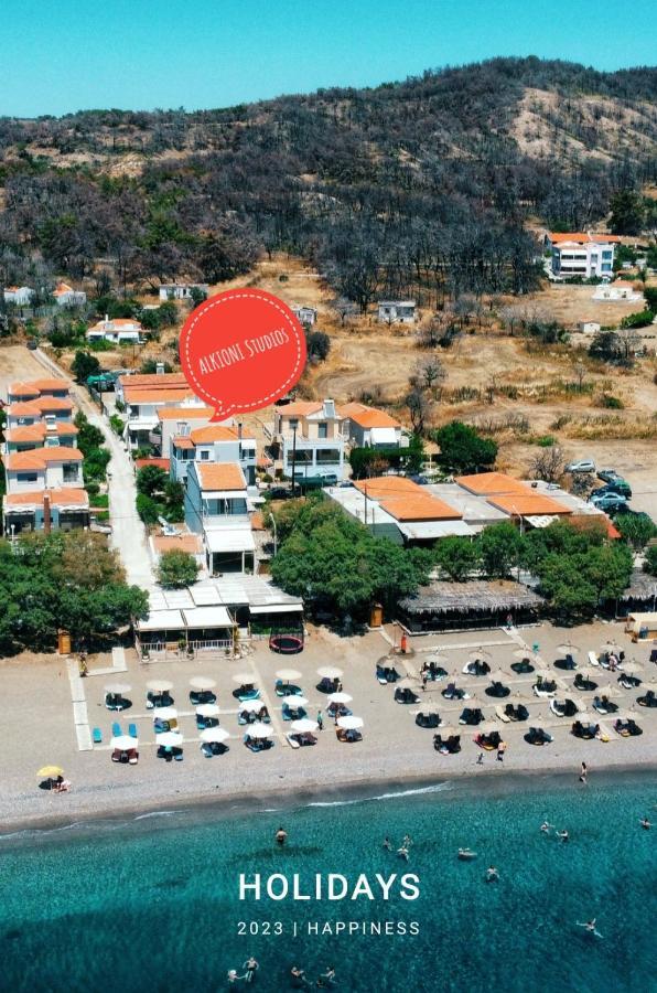 Alkioni Studios Vatera Exterior foto